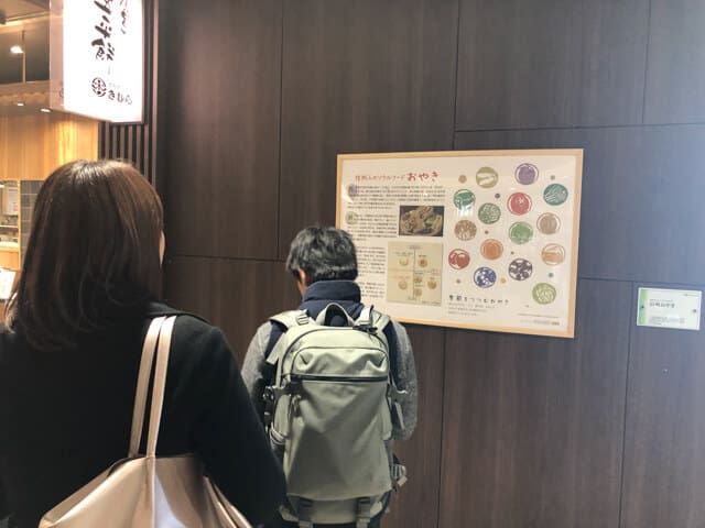 長野駅おみやげ街道ORAHO おやき2