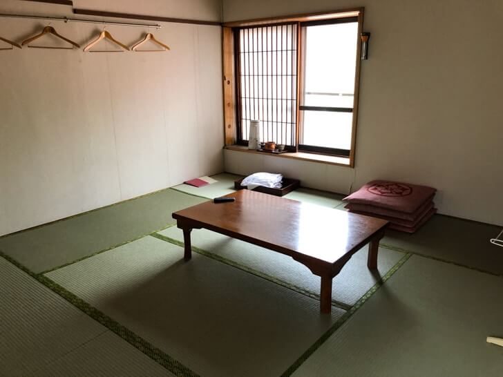 万座温泉豊国館の客室
